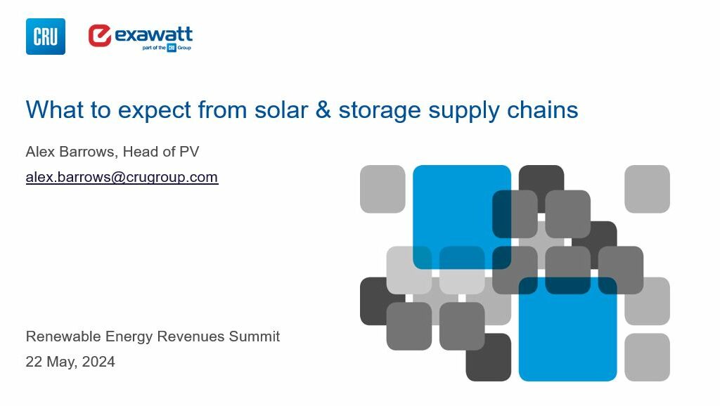 What to Expect of Solar & Storage Supply Chains